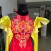 Áo Dài Vẽ Tay: Biến Tấu Streetwear Chuẩn "Trend"