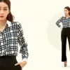 Áo Sơ Mi Oversize Nữ Phối Đồ Dạo Phố: Nàng Thơ Street Style 2026