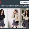 Đầm xếp ly ngắn: Diện mạo "chất" cho mọi cô nàng cá tính 2026