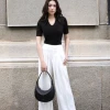 Quần culottes ống rộng: Biến hóa phong cách street style 2026