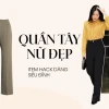 Quần Tây Lưng Cao: Biến Hóa Phong Cách Streetwear