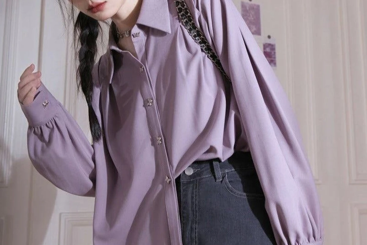 Đồ đôi màu tím: Xu hướng phối đồ couple cực chất 2026