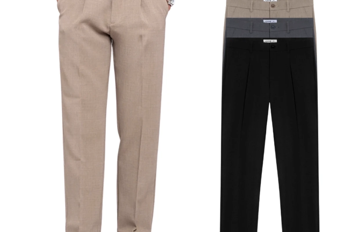 Quần tây ống suông: Xu hướng street style 2026
