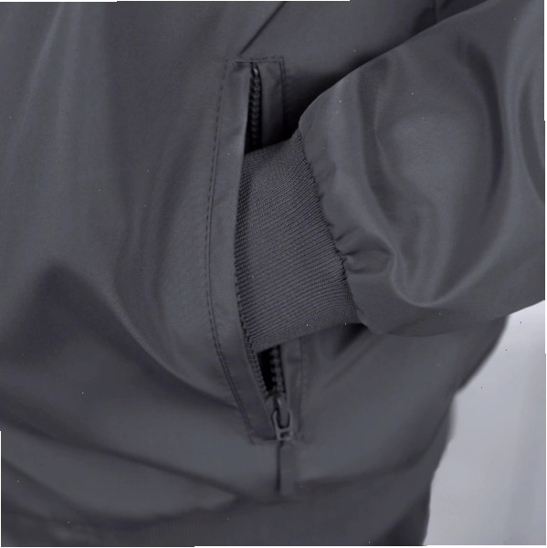 Áo khoác dù bomber nam cao cấp phối nút cổ