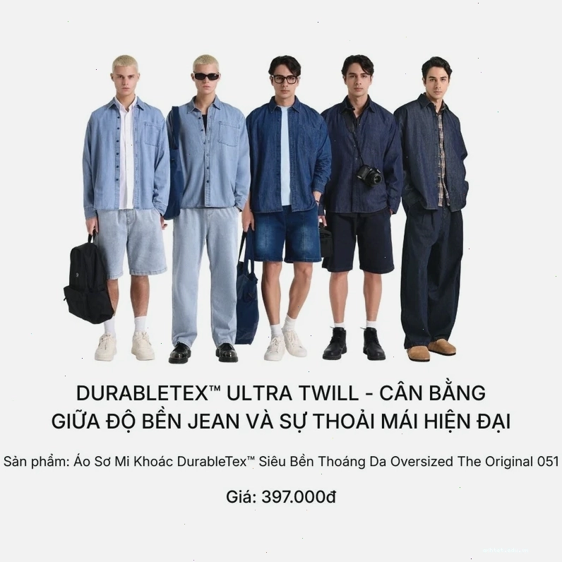 Áo sơ mi khoác ngoài màu trắng trơn, dáng rộng, chất liệu cotton, phối cùng áo thun và quần jean