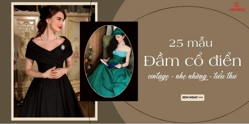 BST váy hoa vintage dáng dài, cổ yếm, họa tiết hoa đỏ trên nền trắng