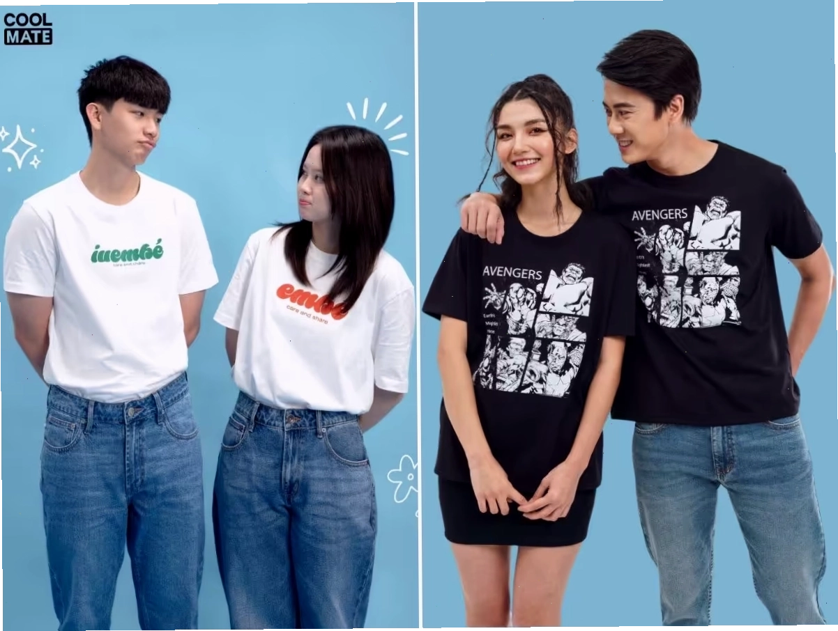 Cặp đôi diện áo đôi Coolmate, khoe phong cách thời trang năng động