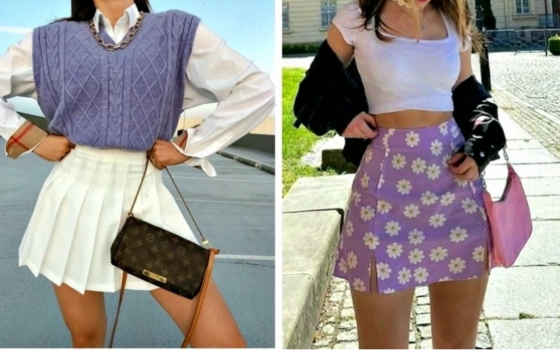 Cặp đôi mặc trang phục trắng và tím, tạo dáng dựa đầu vào nhau, thể hiện sự thư giãn và tình cảm.