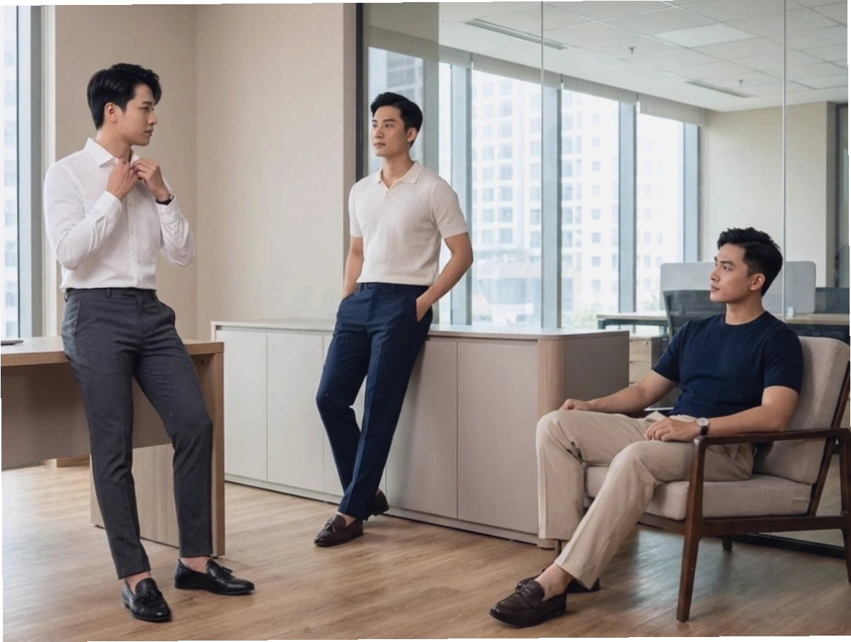Chi tiết đường may và form dáng của quần tây nam cao cấp