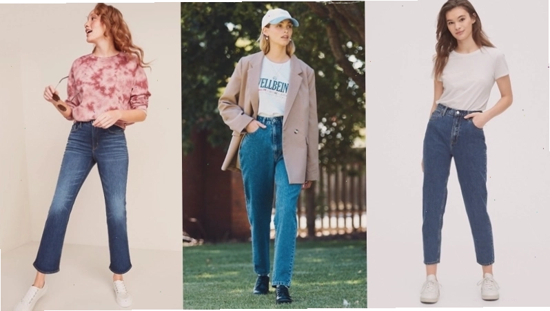 Cô gái phối chân váy denim cùng áo sơ mi trắng và thắt lưng da