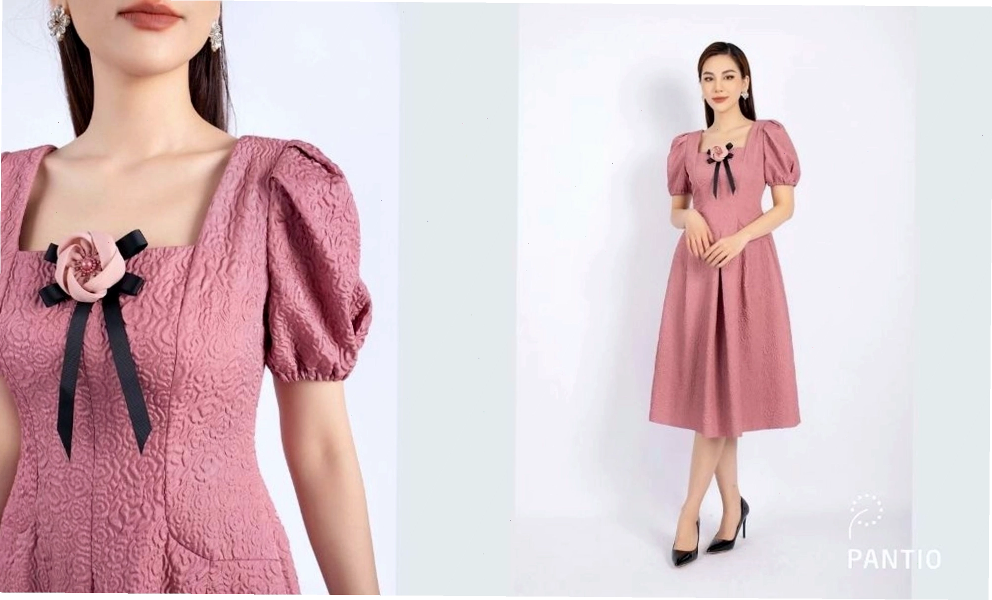 Đầm công sở cho người mũm mĩm, che khuyết điểm hiệu quả