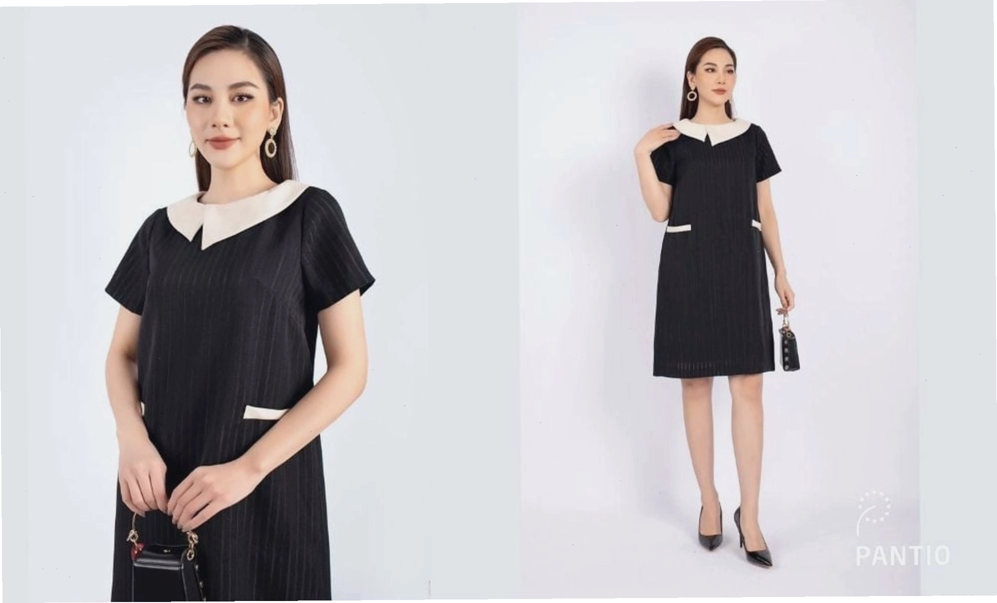 Đầm công sở dáng suông dễ mặc, thoải mái và thời trang
