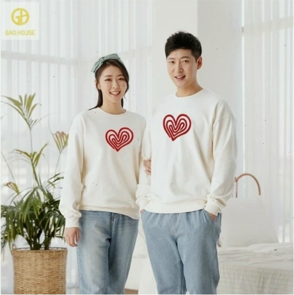 Gạo House sử dụng vải nỉ da cá may áo hoodie mùa đông