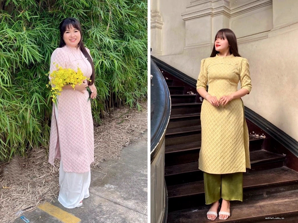 Không gian trưng bày áo dài big size tại Hà Nội