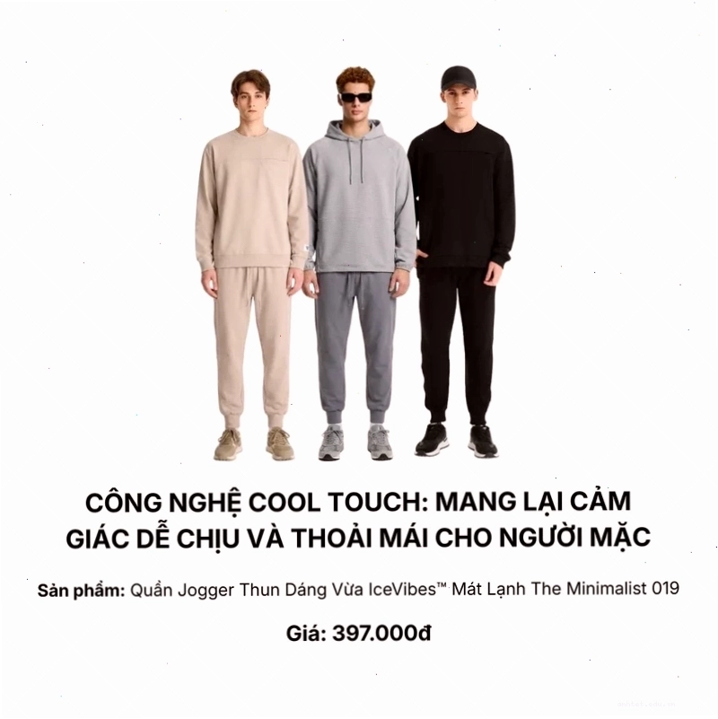 Nữ giới mặc quần jogger thể thao màu xanh phối áo hai dây và túi xách