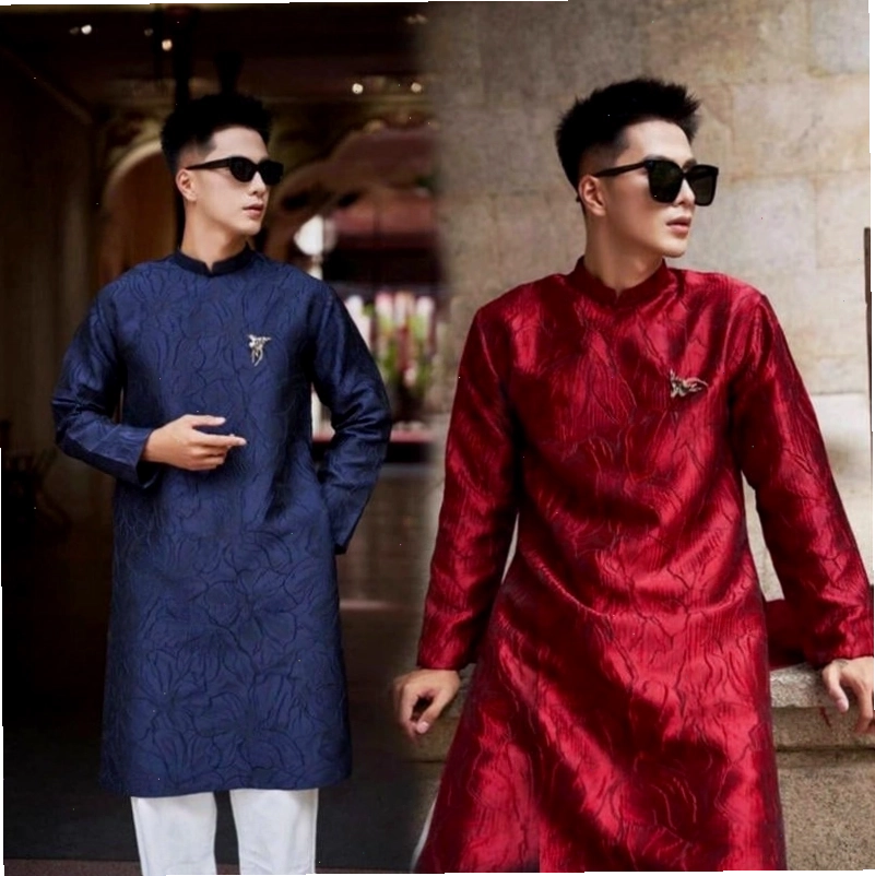 Phân loại các kiểu áo dài cách tân nam theo chất liệu và thiết kế khác nhau