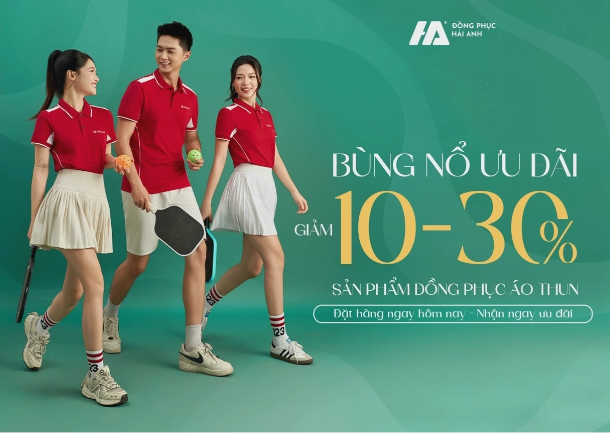 Popup ưu đãi đồng phục áo thun