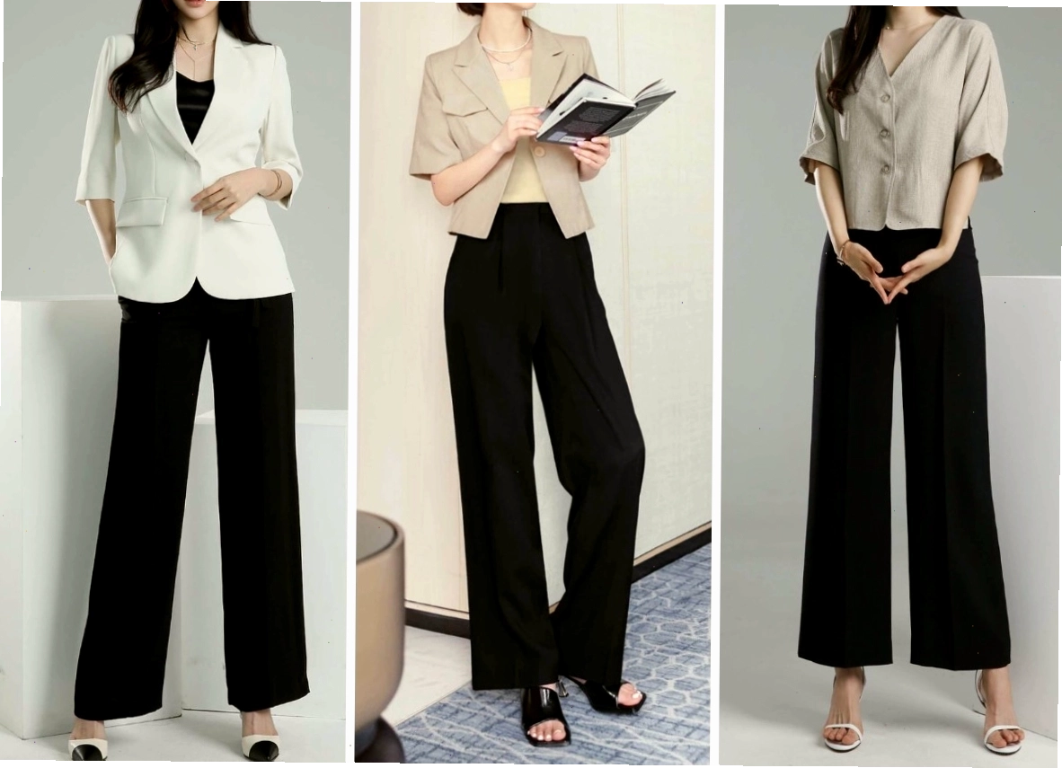 Quần đũi ống rộng mặc với áo gì? 15+ cách phối đồ chuẩn Fashionista