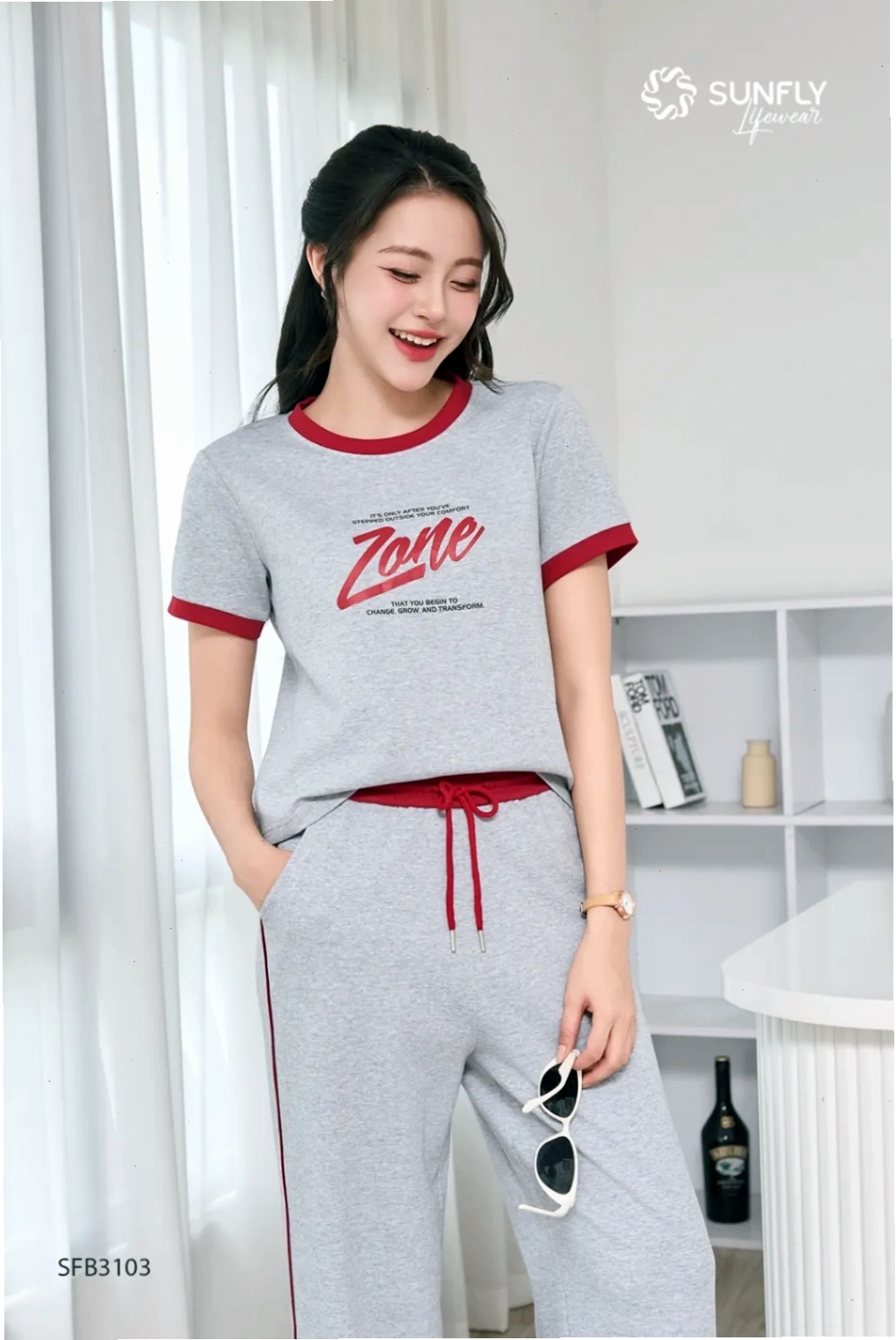 Set đồ nữ áo cộc và quần dài