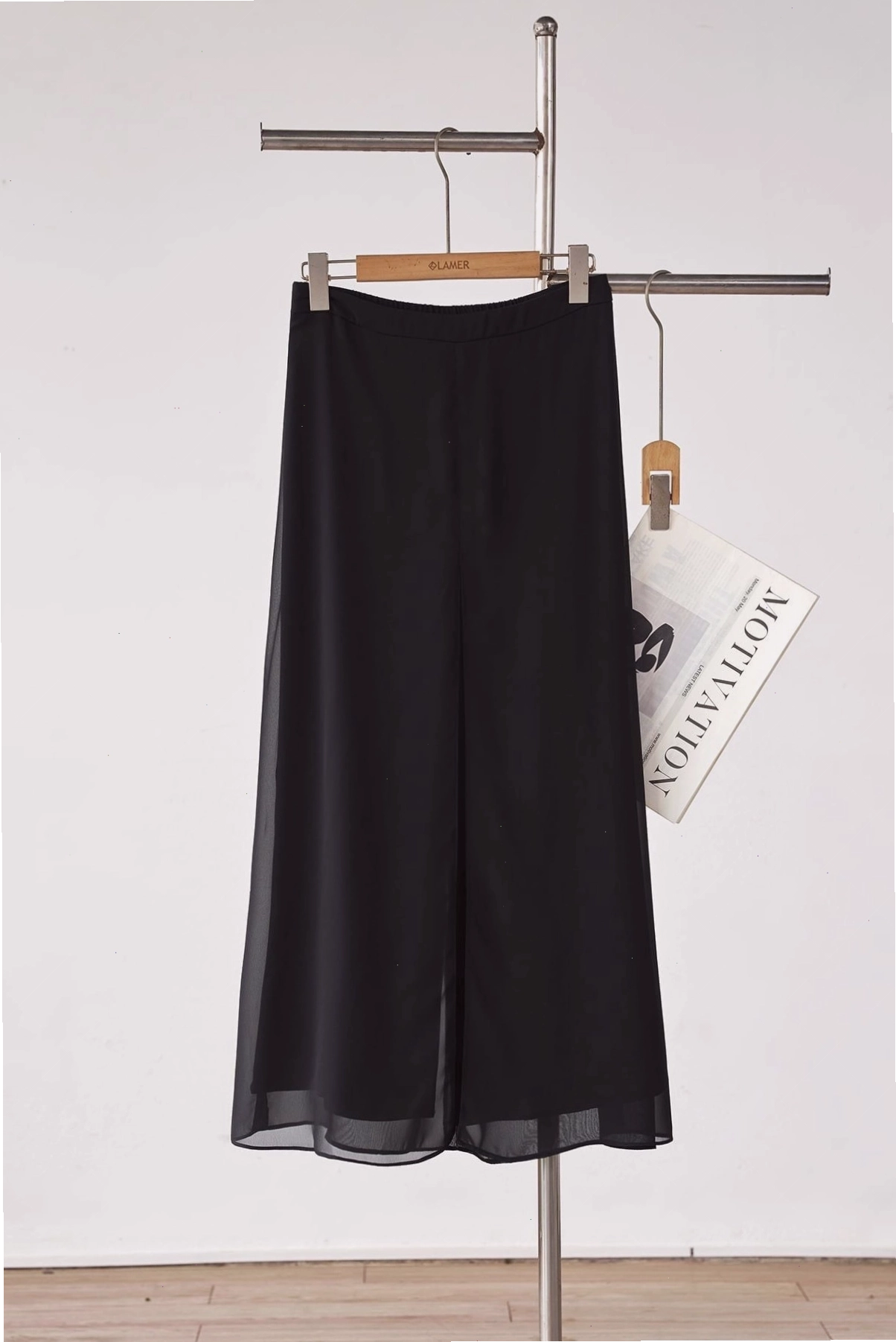 Set đồ quần ống rộng jean với áo sơ mi oversized