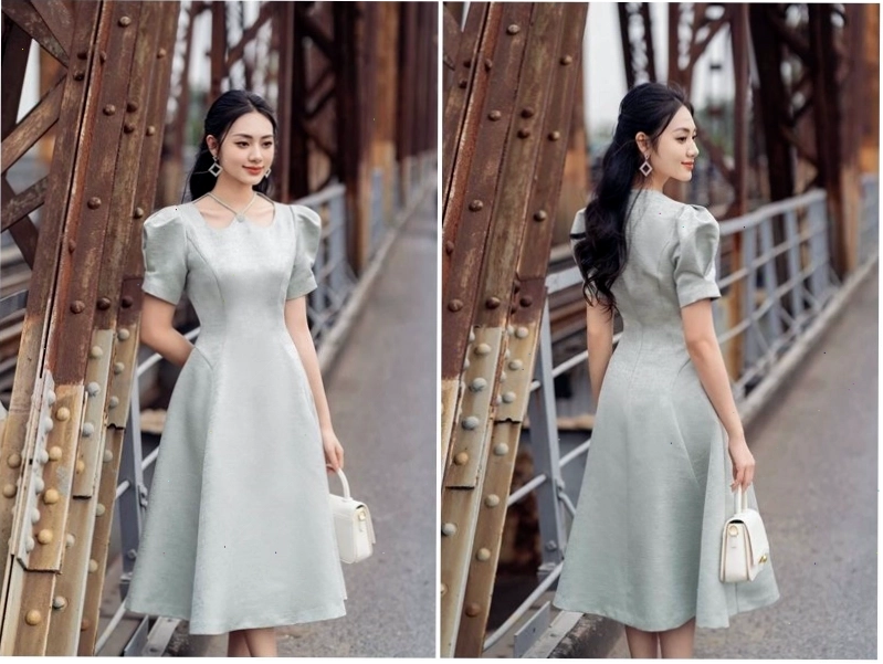 Váy đầm xòe đẹp và nữ tính
