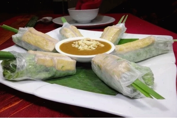 Gỏi cuốn chay thanh đạm cho người ăn kiêng