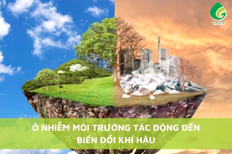 Tác động của ô nhiễm môi trường đến thời tiết và sự biến đổi của khí hậu