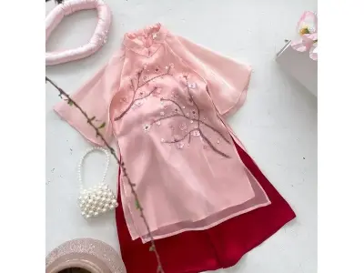Top những bộ ảnh áo dài trẻ em duyên dáng và đáng yêu nhất