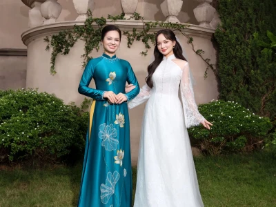 Áo dài mẹ chú rể: Chọn trang phục tôn vinh ngày vui