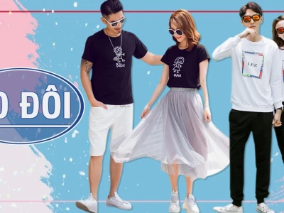 Bắt nhịp đường phố với áo cặp dễ thương và outfit couple cực chất