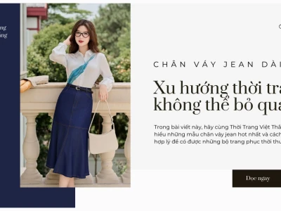 Chân Váy Denim Dài: Bí Kíp Phối Đồ Street Style Đỉnh Cao