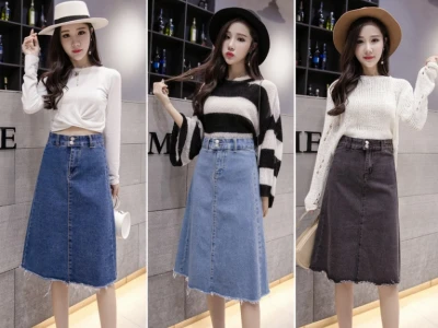 Chân Váy Jean Chữ A: Bí Quyết Phối Đồ Street Style 2026