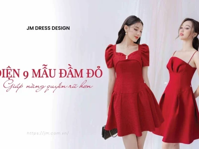 Đầm đỏ sang chảnh: Bắt nhịp xu hướng 2026
