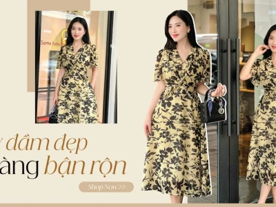 Đầm Đơn Giản Thanh Lịch