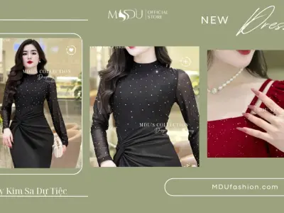 Đầm Kim Sa Body - Điểm nhấn 'cháy phố' 2026