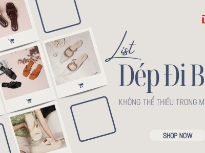 Dép Đôi Đi Biển Style Streetwear: Phối Đồ & Tạo Dáng Đỉnh Cao 2026