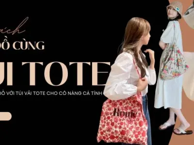 Phối đồ Tết 2026: Bí kíp làm mới tủ đồ với túi tote