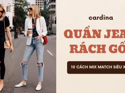 Quần Jean Rách Nữ: Phối Đồ Streetwear "Chất" Bắt Trend 2026