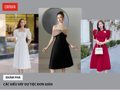 Váy dự tiệc đơn giản: Xu hướng phối đồ street style 2026